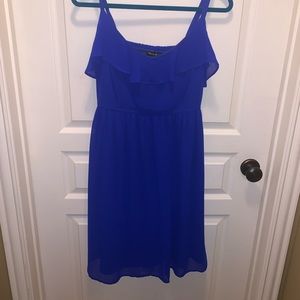 Blue dress